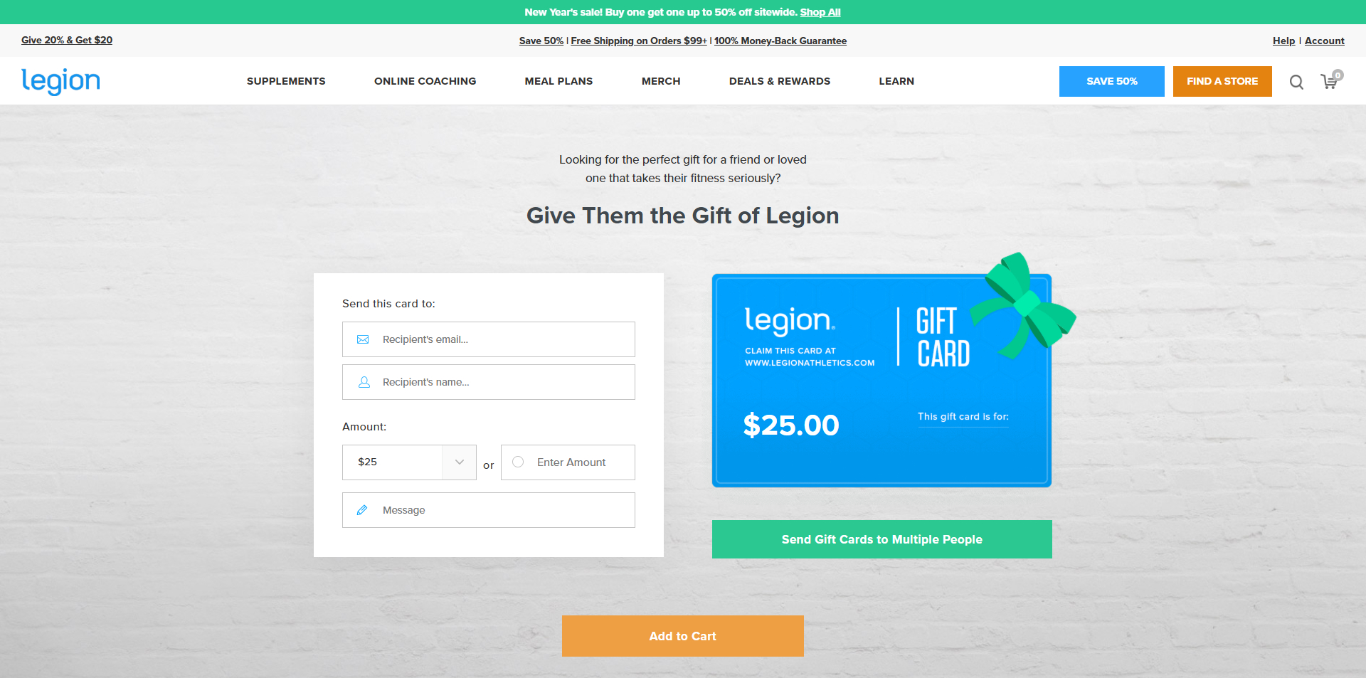 Legion Athletics coupons